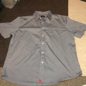 UNTUCKit mens short sleeve button up